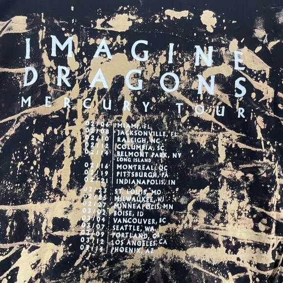 Imagine Dragons Tie-Dye Rock T-shirt size Large - Picture 5 of 6